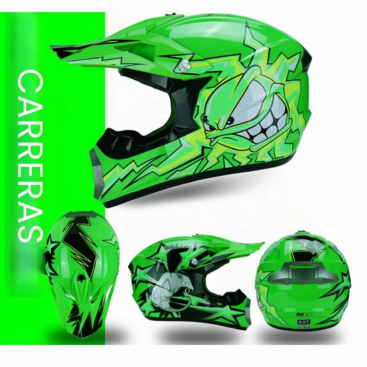Casco de moto Cross infantil, casco motocross mujer hombre, adulto cascos ciclismo integrales para motocicleta cascos AVT MX cascos moto de cross quad bike bicicleta de montaña