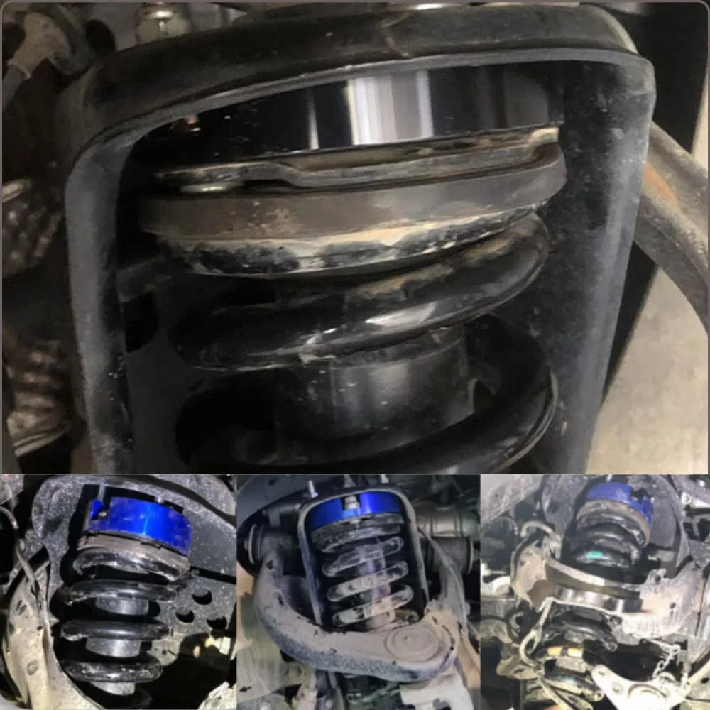 Kits de elevación de nivelación frontal para Maxus T60 para LDV T60 2016-2023 para S10 Max 2021-2023, espaciadores de elevación, amortiguadores de resorte de bobina (frontal)