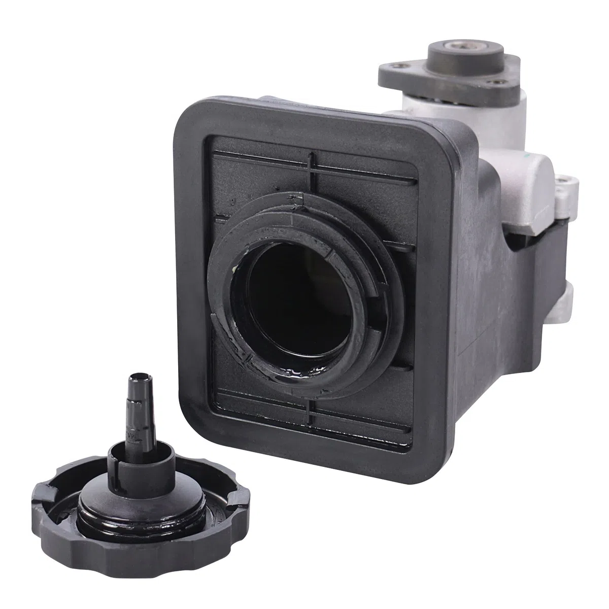 BESTPRICE 1x Bomba de servo dirección compatible con BMW Serie 3 (E46), 3 Cabrio (E46), 3 Compact (E46), 3 Coupé (E46), 3 Touring (E46), 5 (E39), 5 Touring (E39), X5 (E53)