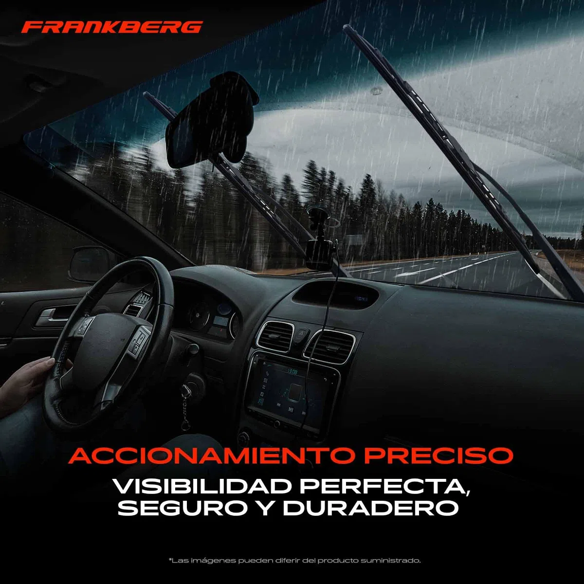 Frankberg Motor del limpiapardelisas Compatible con Serie 5 Touring E61 Serie 5 E60 Replace# 6934279