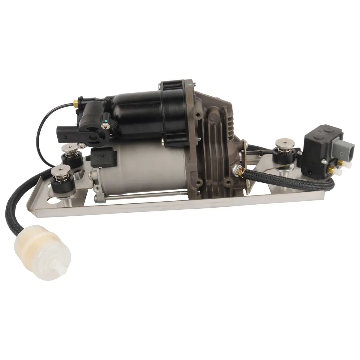 Bisenya Bomba compresor de aire con soporte 37106793778 37206792855 compatible con 5 Touring E61 520d 520i 523i 525xd 525xi 525d 2004-2010